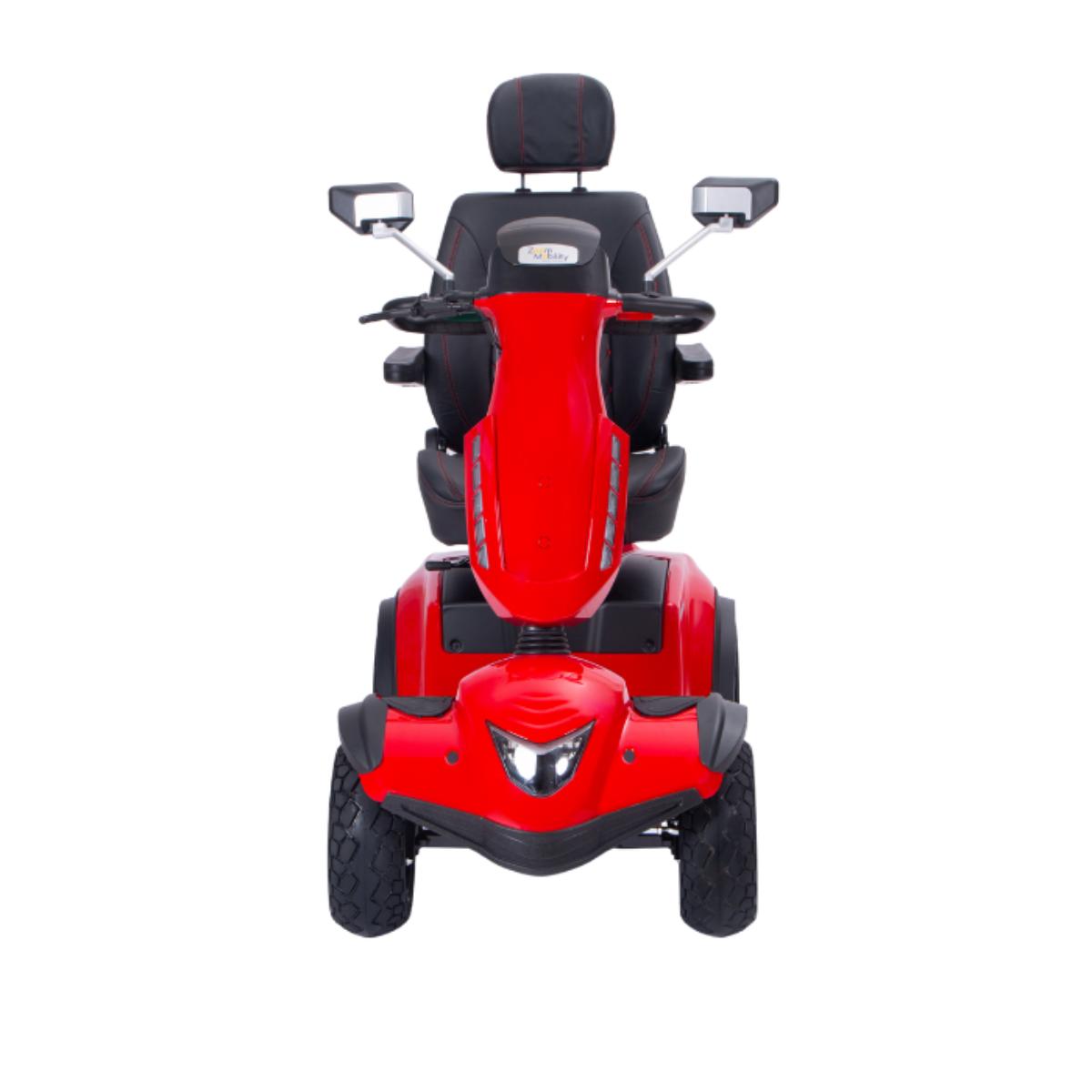 Avenger Pro-TopGun Mobility Scooter in Red Colour