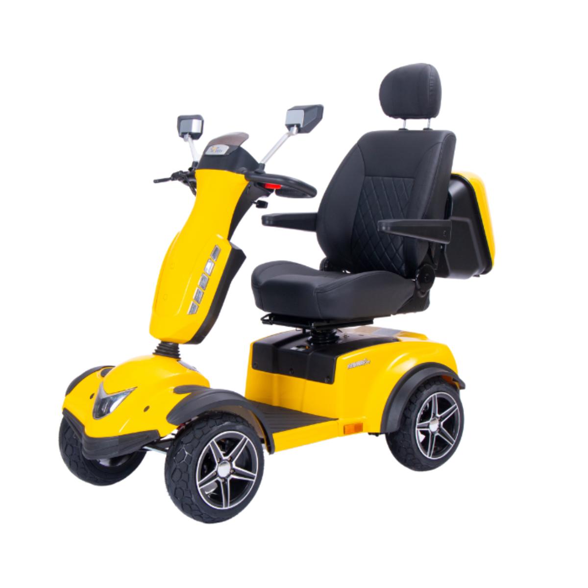 Avenger Pro-TopGun Mobility Scooter yellow