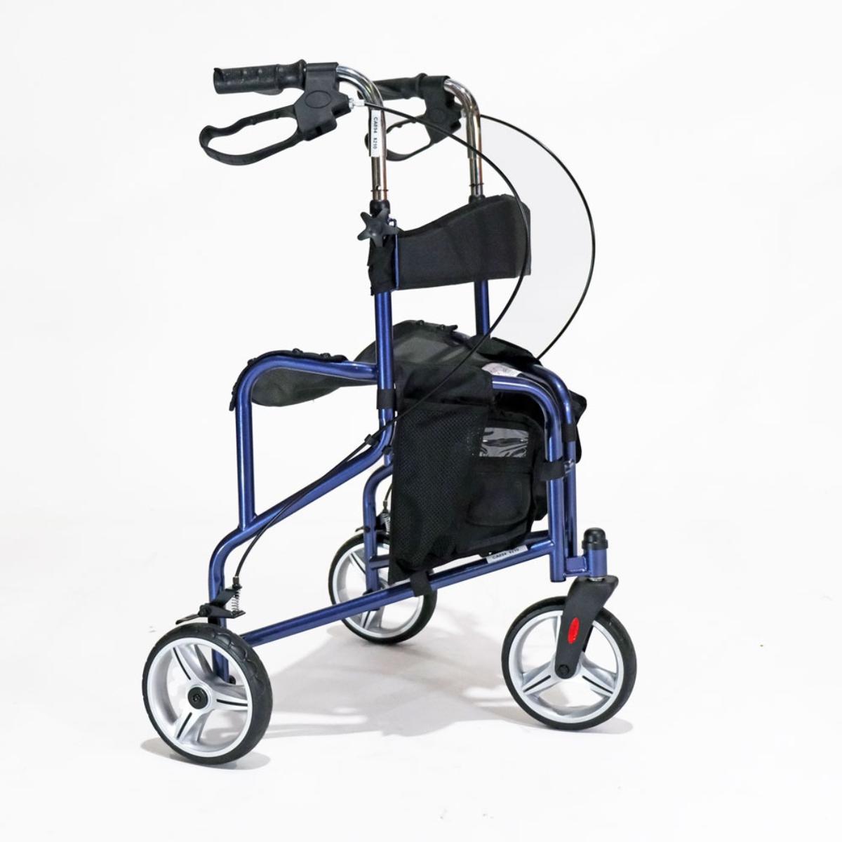 Triad 3-wheel rollator with seat