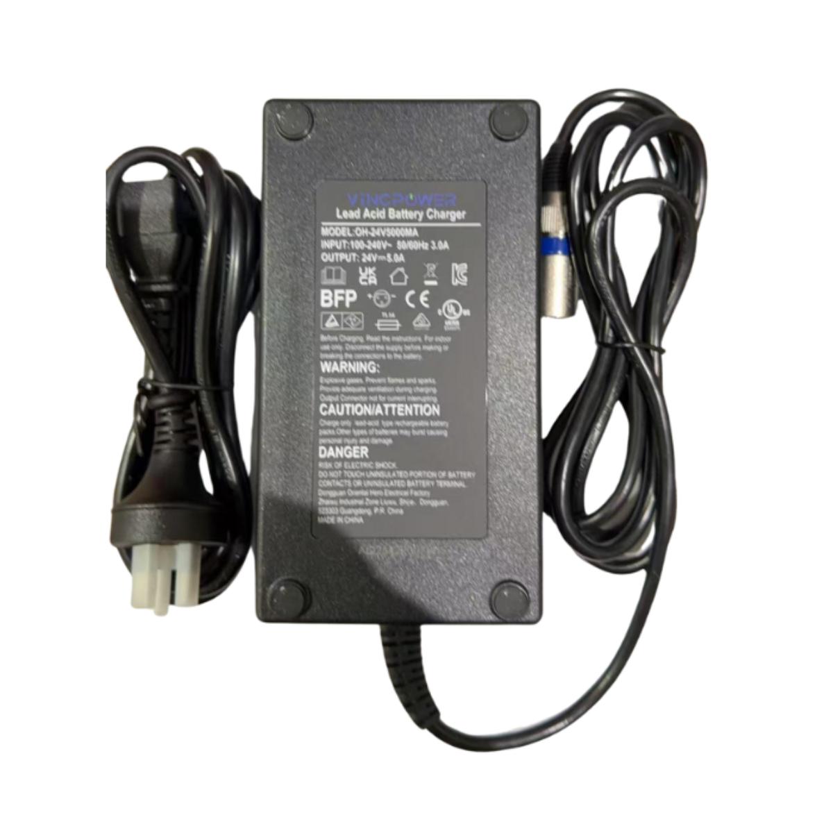 24V 5A Battery Charger (Lead Acid)