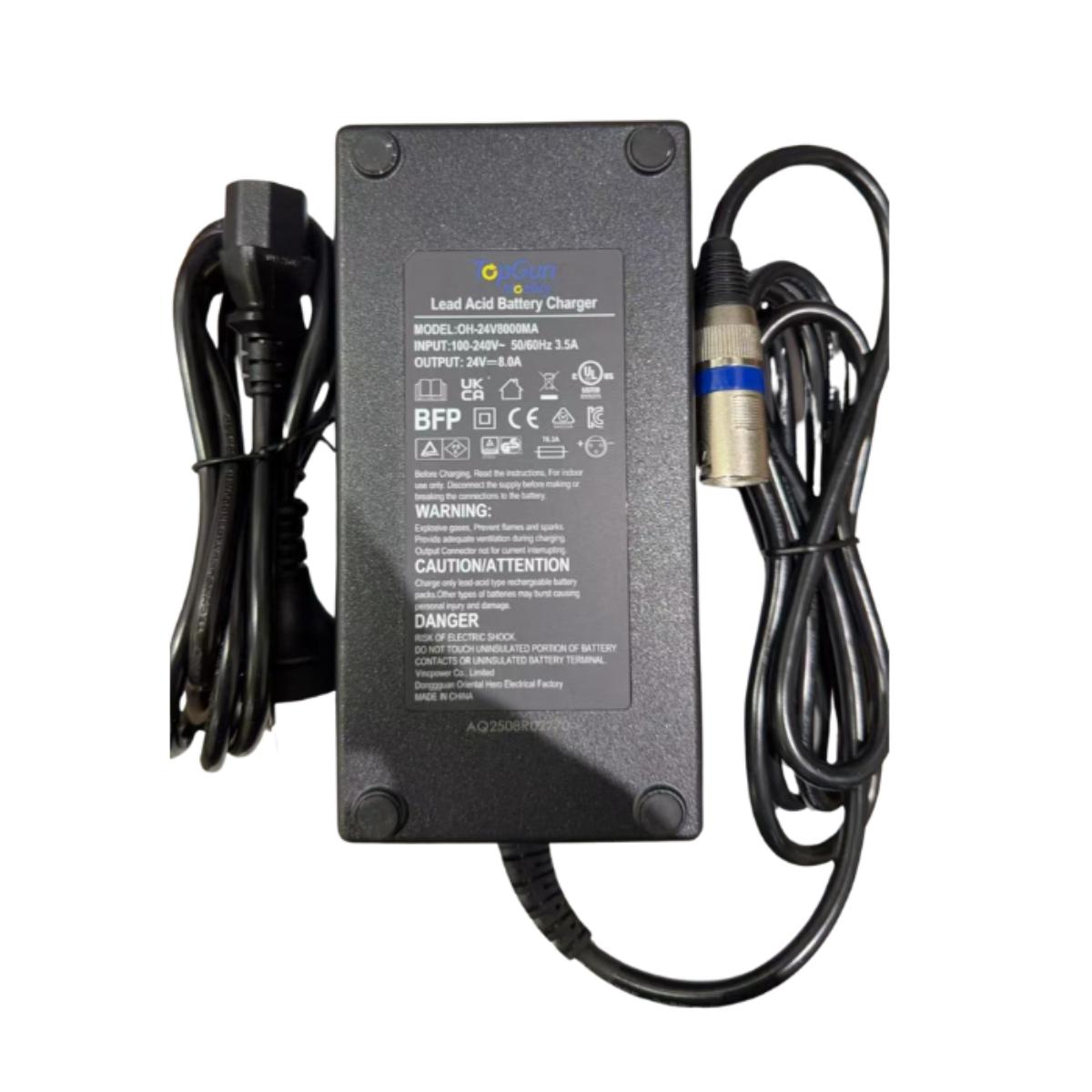 24V 8A Battery Charger (Lead Acid)