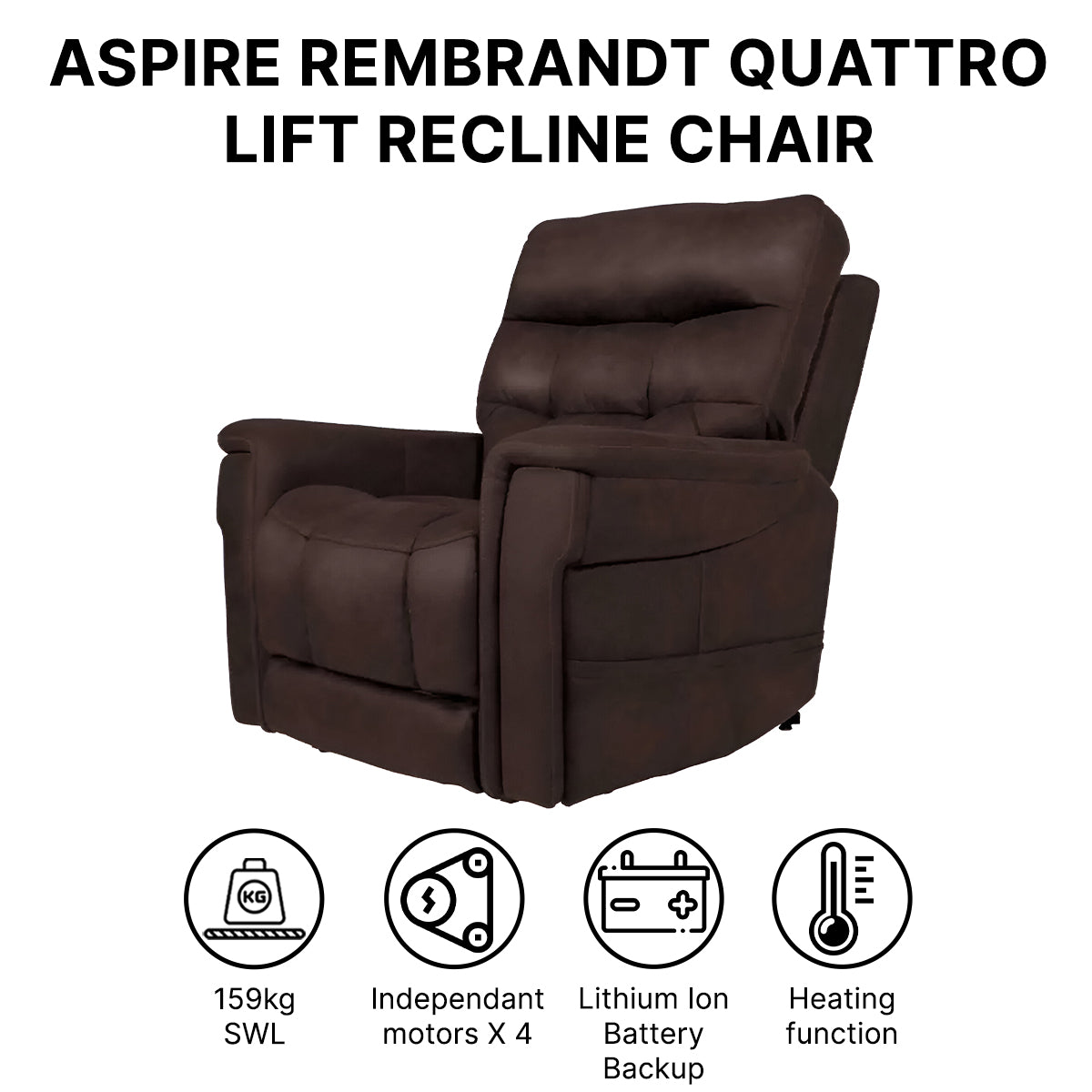 Aspire Rembrandt Quattro Lift Recline Chair