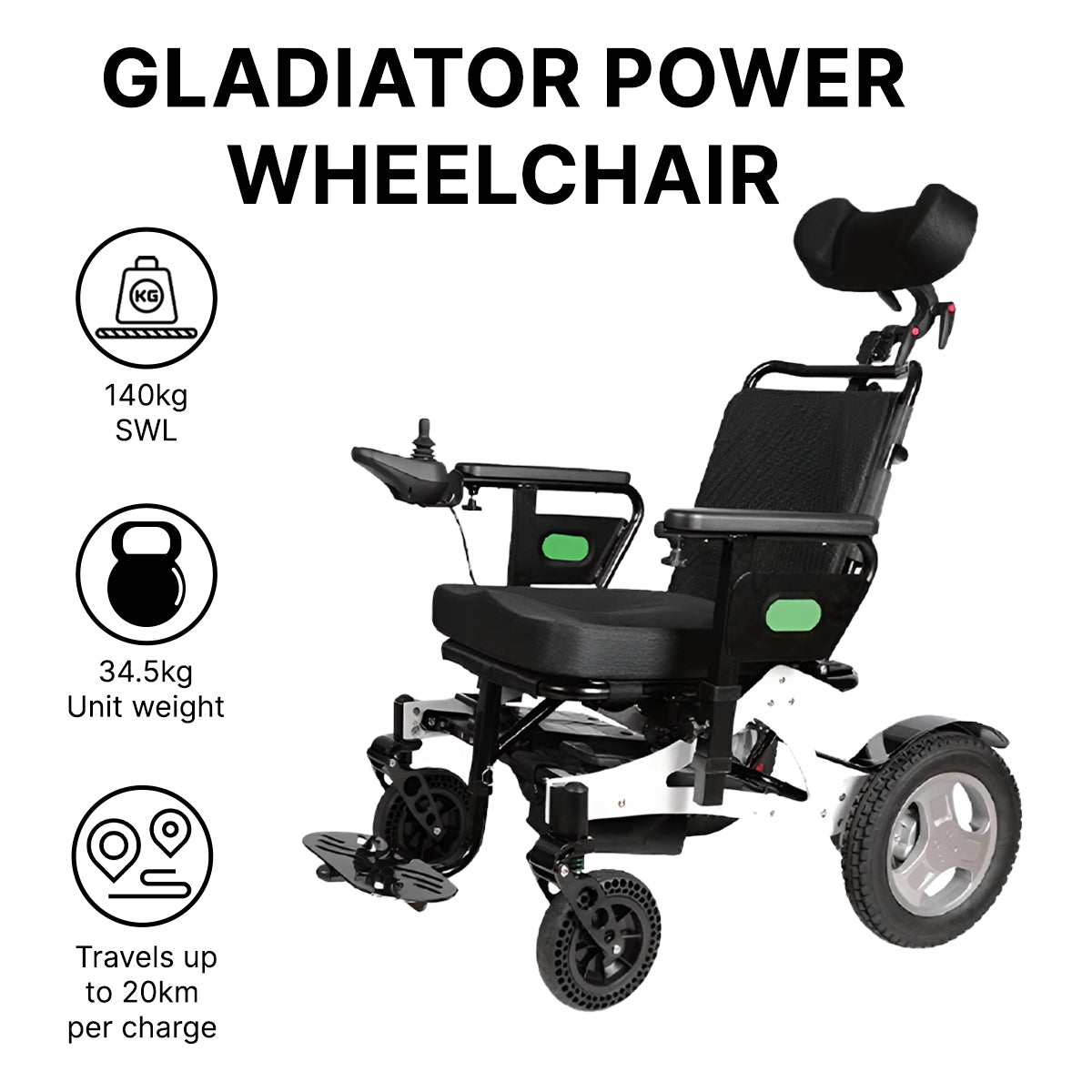 Gladiator - Power Wheelchair (Hire)