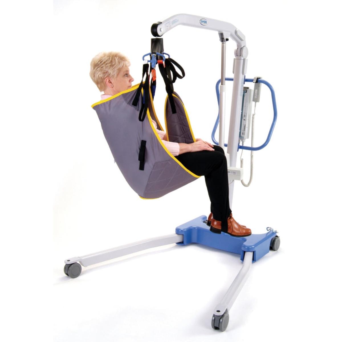 Person using a medical Loop Sling