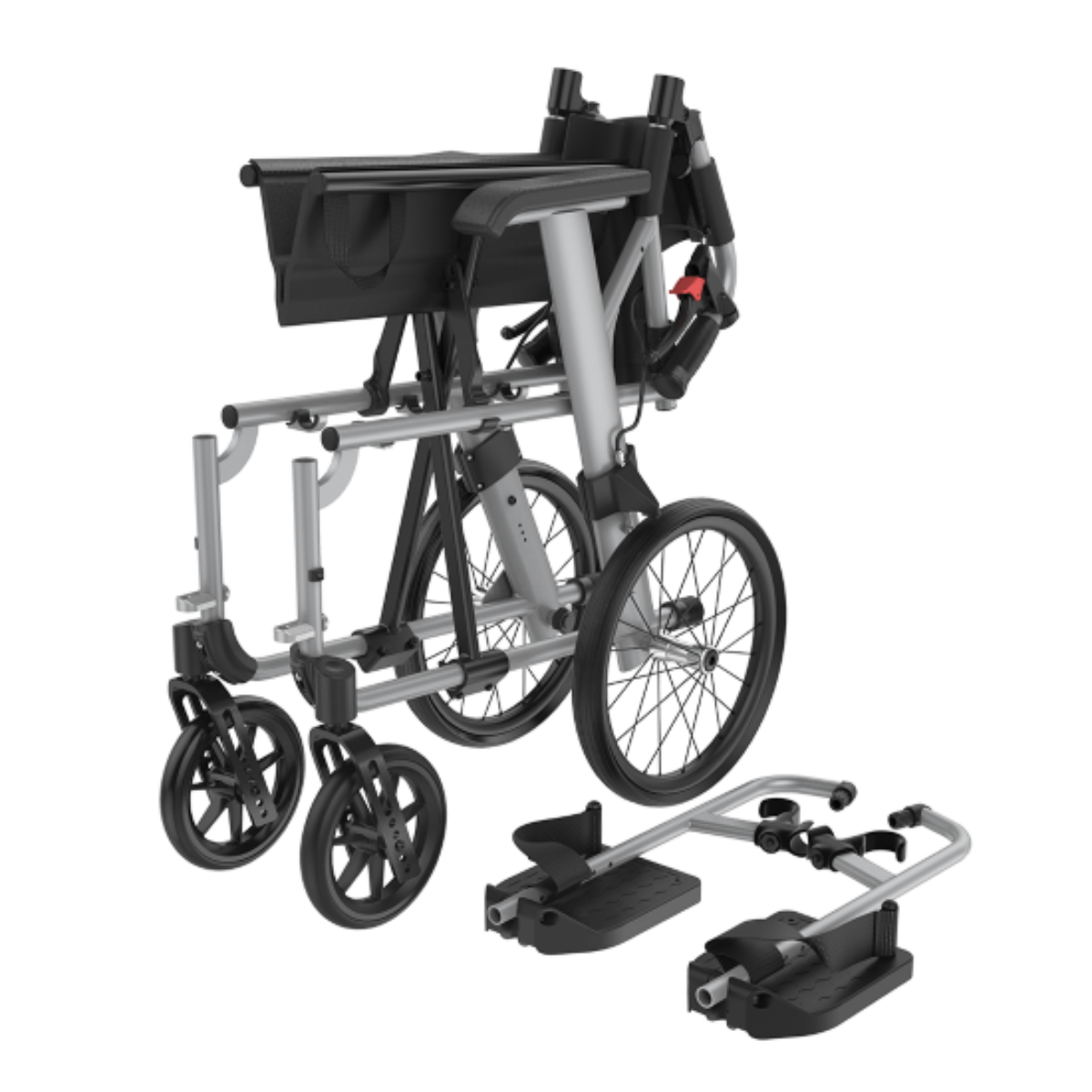Aspire Socialite Folding Transit Manual Wheelchair