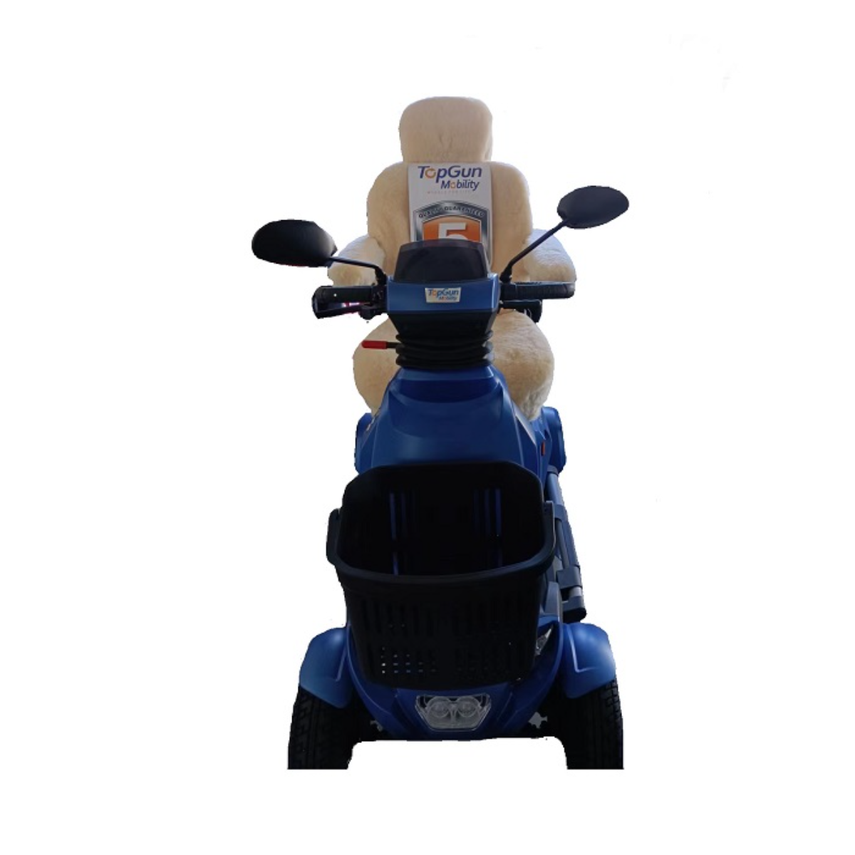 Sheepskin Seat Cover - TopGun Mobility