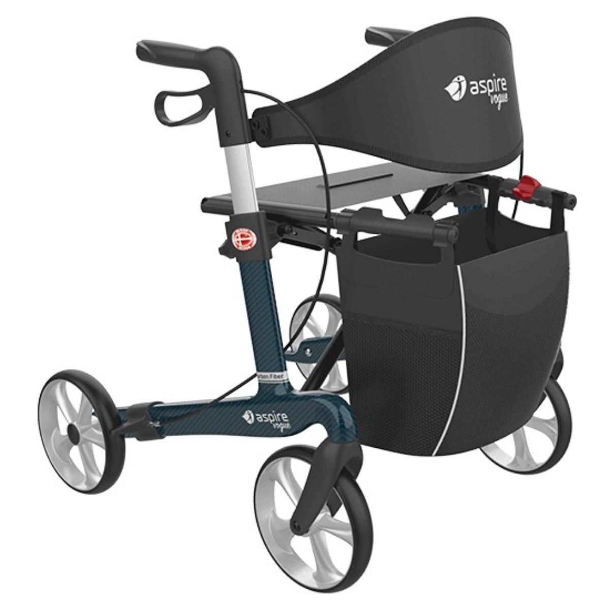 Aspire Vogue Carbon Fibre Seat Walker
