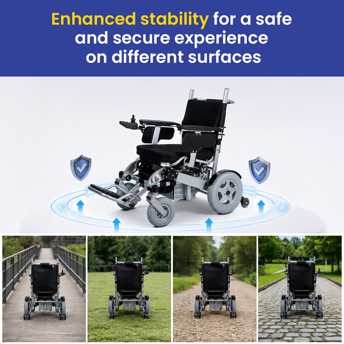 Bruno Heavy Duty Wheelchair – Extra Strong Support & Maximum Stability