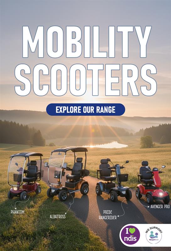 types of mobility scooter in goldcoast