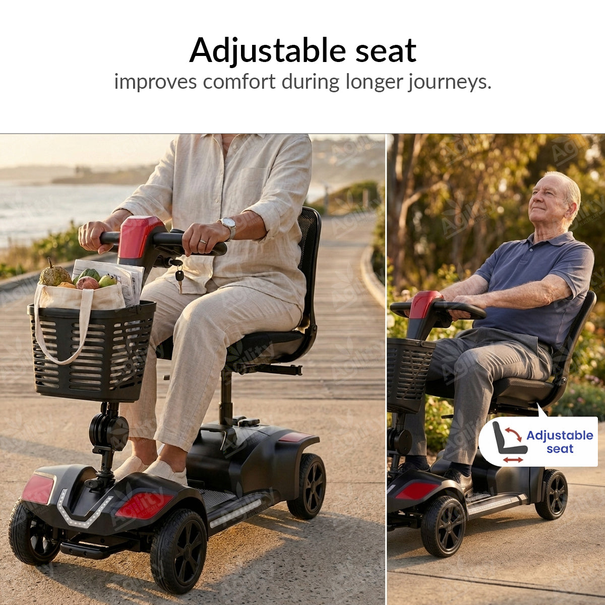 Bandit Z Zero-Turn Mobility Scooter – Ultra Manoeuvrable Outdoor Scooter
