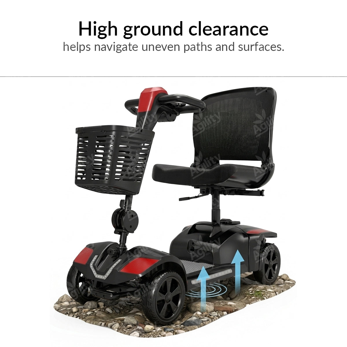 Bandit Z Zero-Turn Mobility Scooter – Ultra Manoeuvrable Outdoor Scooter