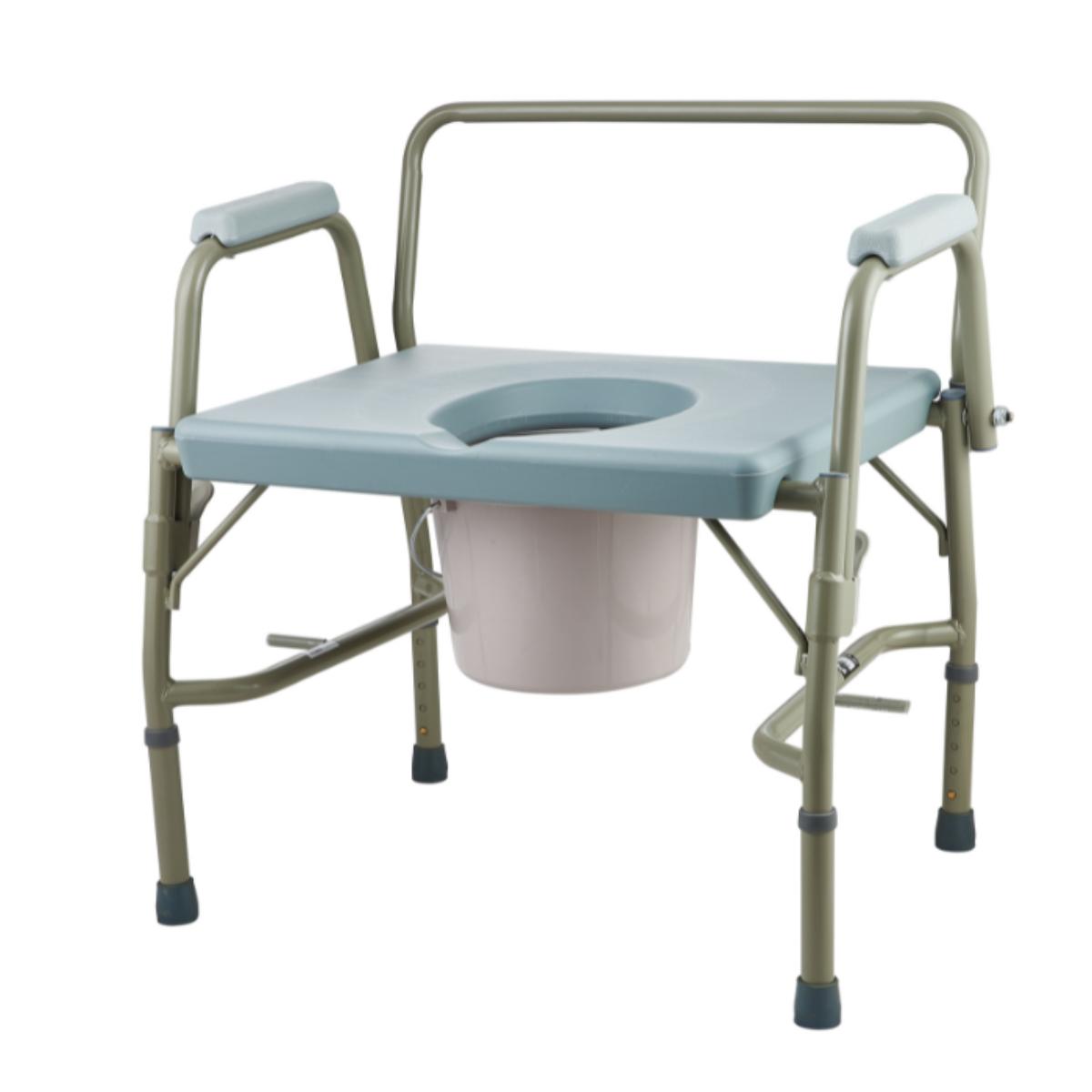 Bariatric Drop Arm Commode