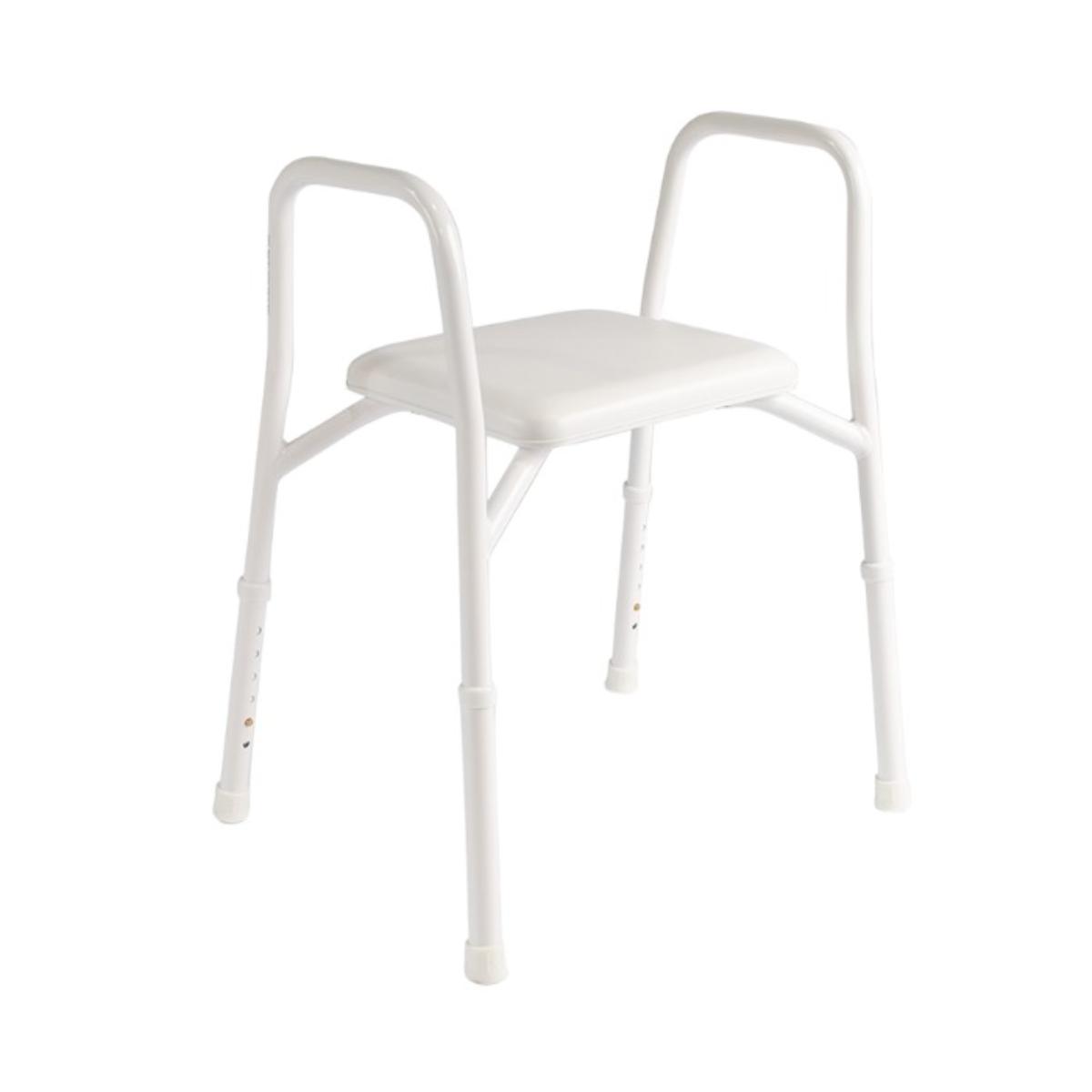 Shower Stool – Extra Wide Padded Seat