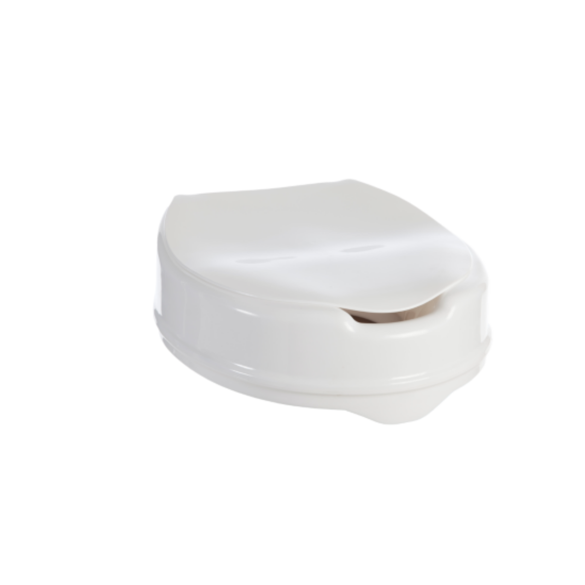 Aspire Toilet Seat Raiser with Lid - 100mm