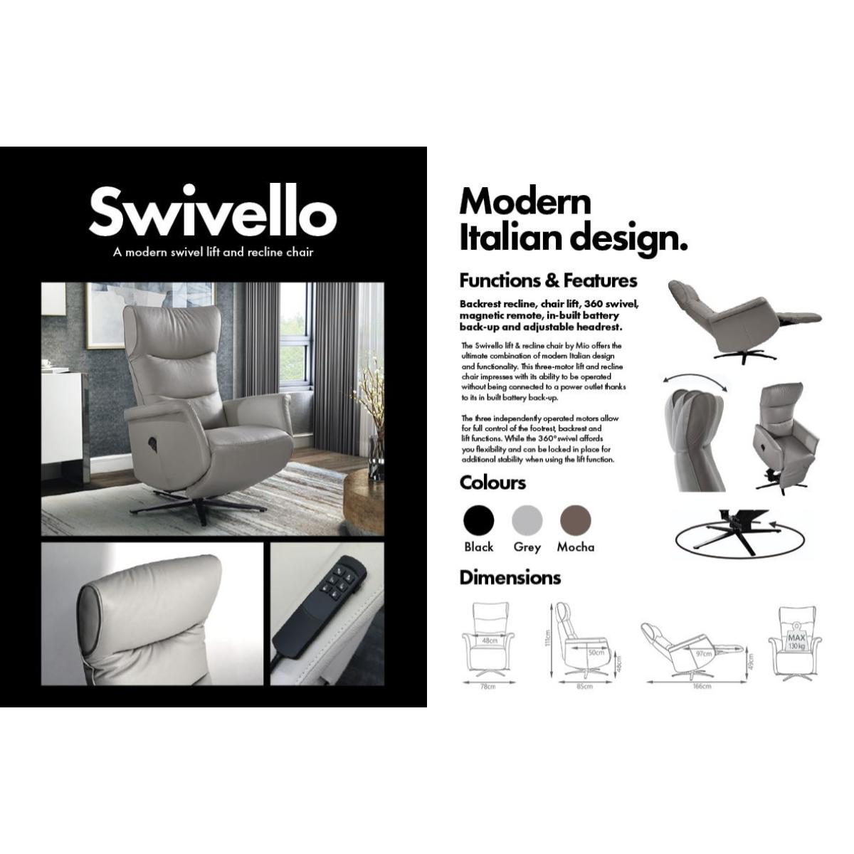 Mio Swivello Lift Chair