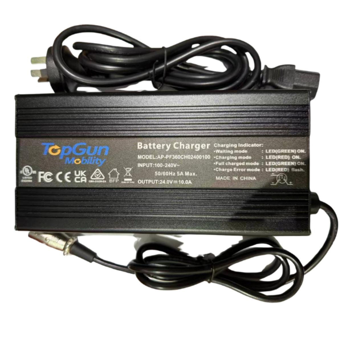 24V 10A Battery Charger (Lead Acid)