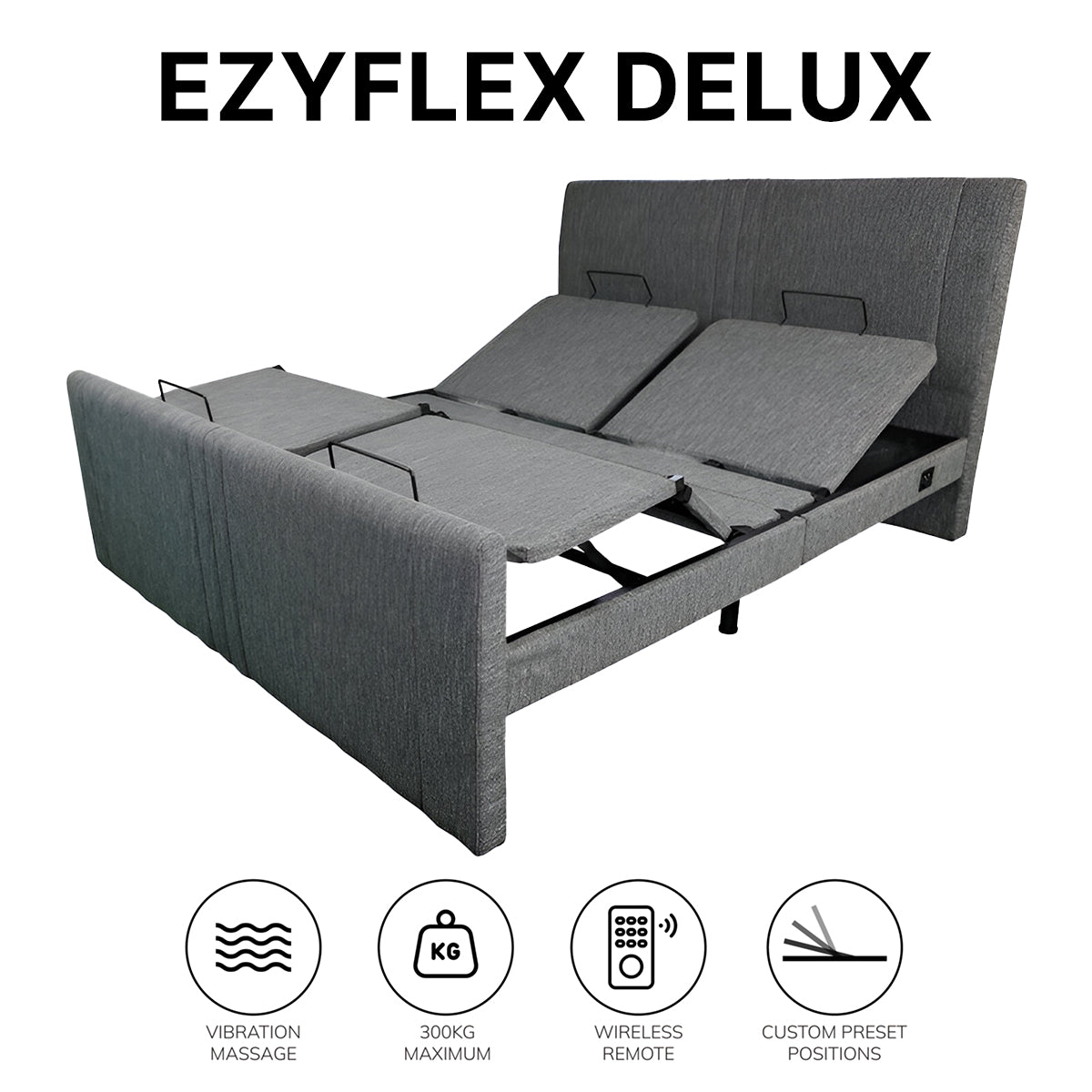 EzyFlex Delux Adjustable Bed