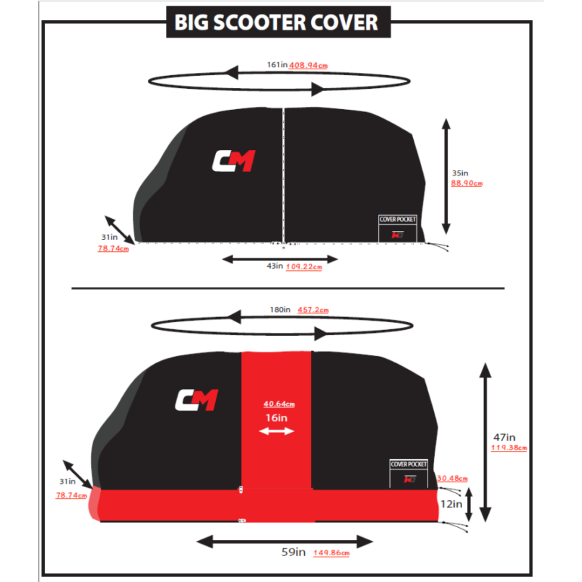 Scooter Universal Cover - TopGun Mobility