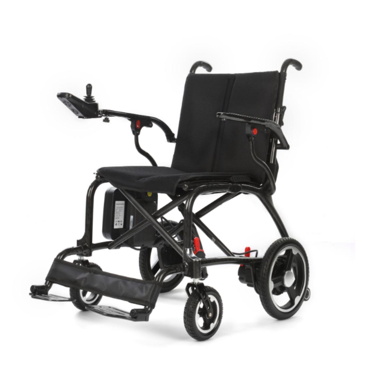 FlyteMax Lightweight Folding Power Wheelchair - Travel-Friendly & Easy Transport