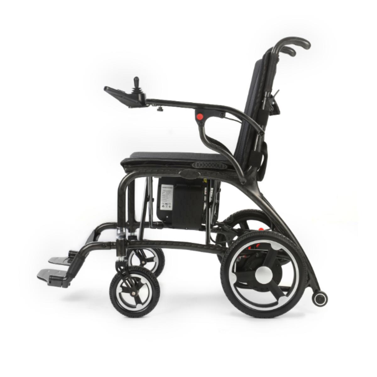 FlyteMax Lightweight Folding Power Wheelchair - Travel-Friendly & Easy Transport