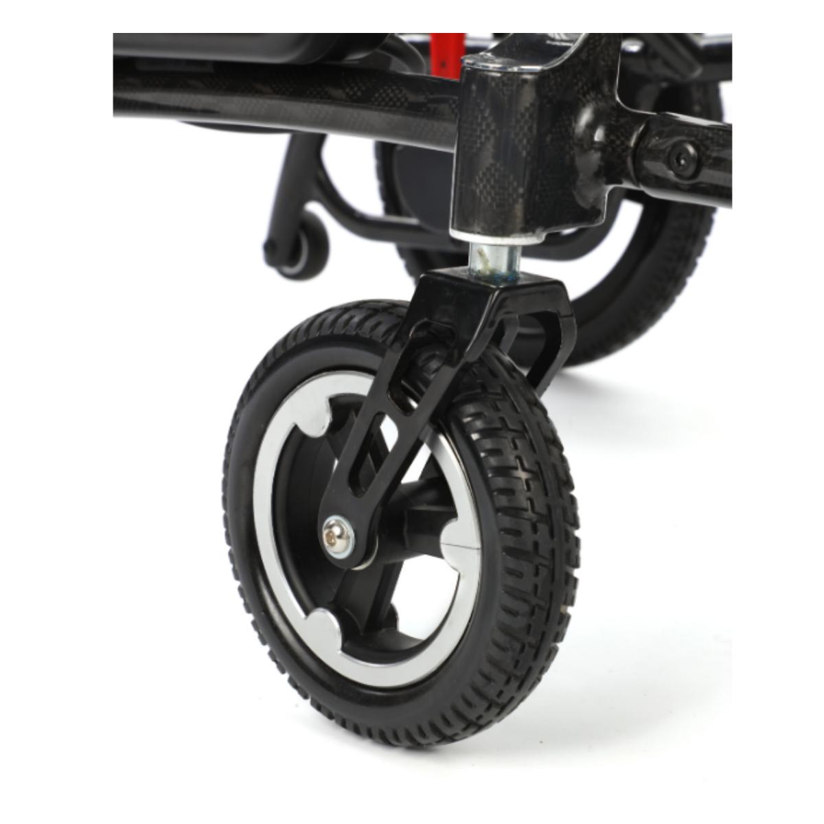 FlyteMax Lightweight Folding Power Wheelchair - Travel-Friendly & Easy Transport