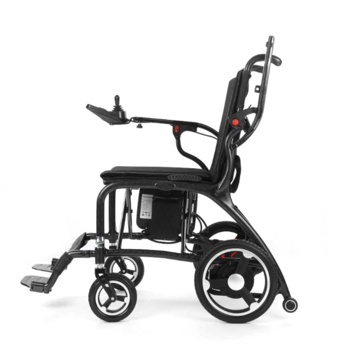 FlyteMax Lightweight Folding Power Wheelchair - Travel-Friendly & Easy Transport