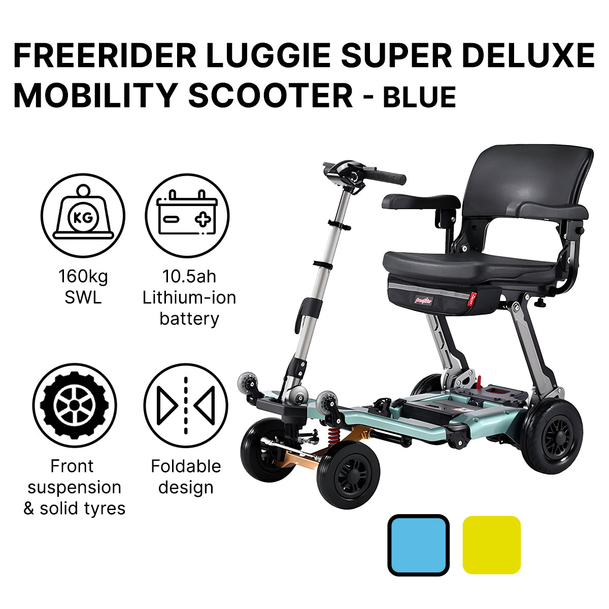 Luggie Super Deluxe Mobility Scooter