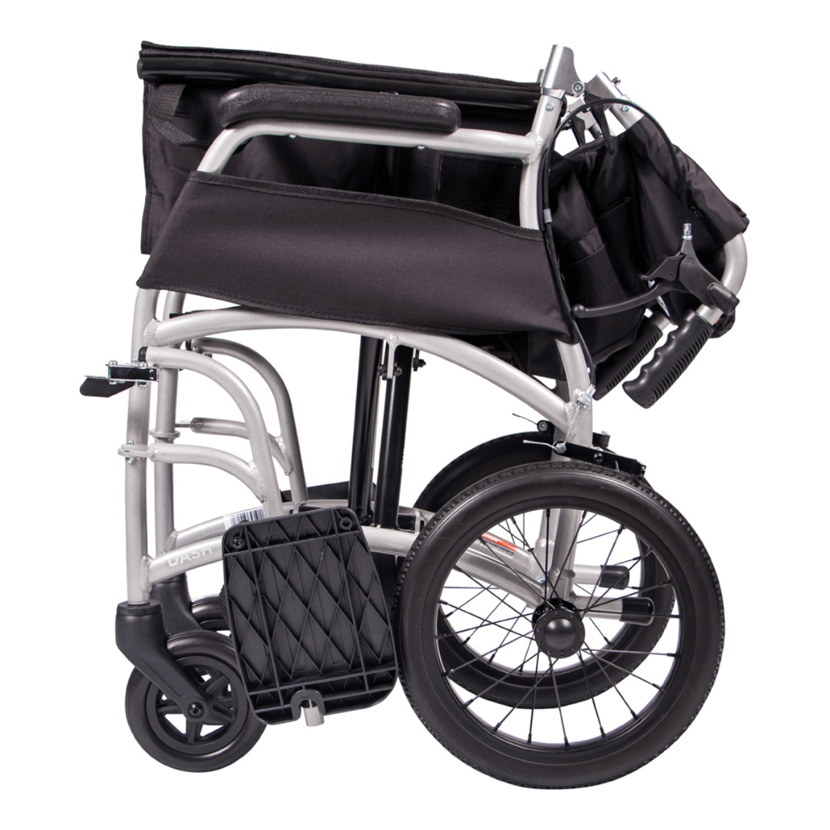 Aspire Vida Folding Wheelchair - Transit - Orange