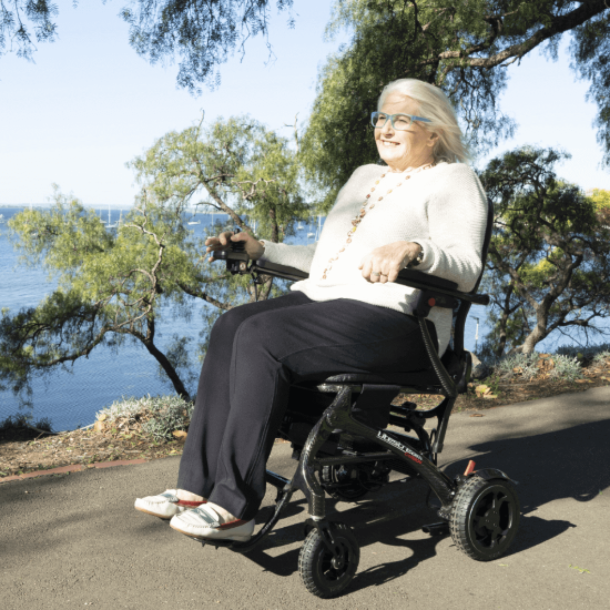 Pride Litestream Folding Carbon Fibre Power Wheelchair