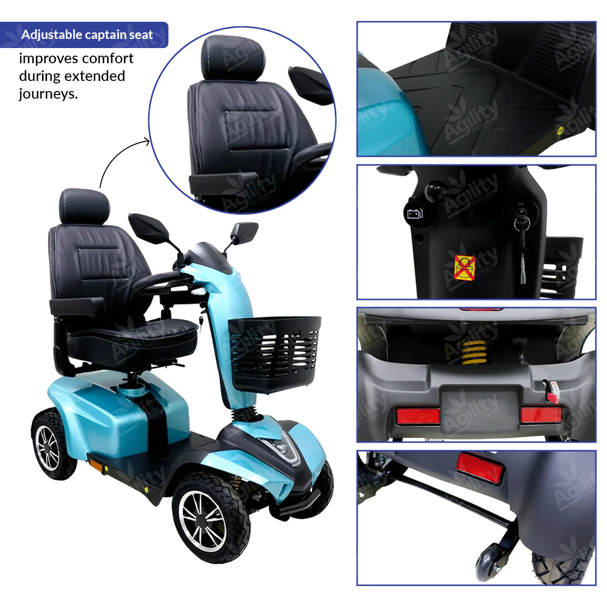 Aspire Odin Mobility Scooter – Powerful Long-Range Mobility Scooter