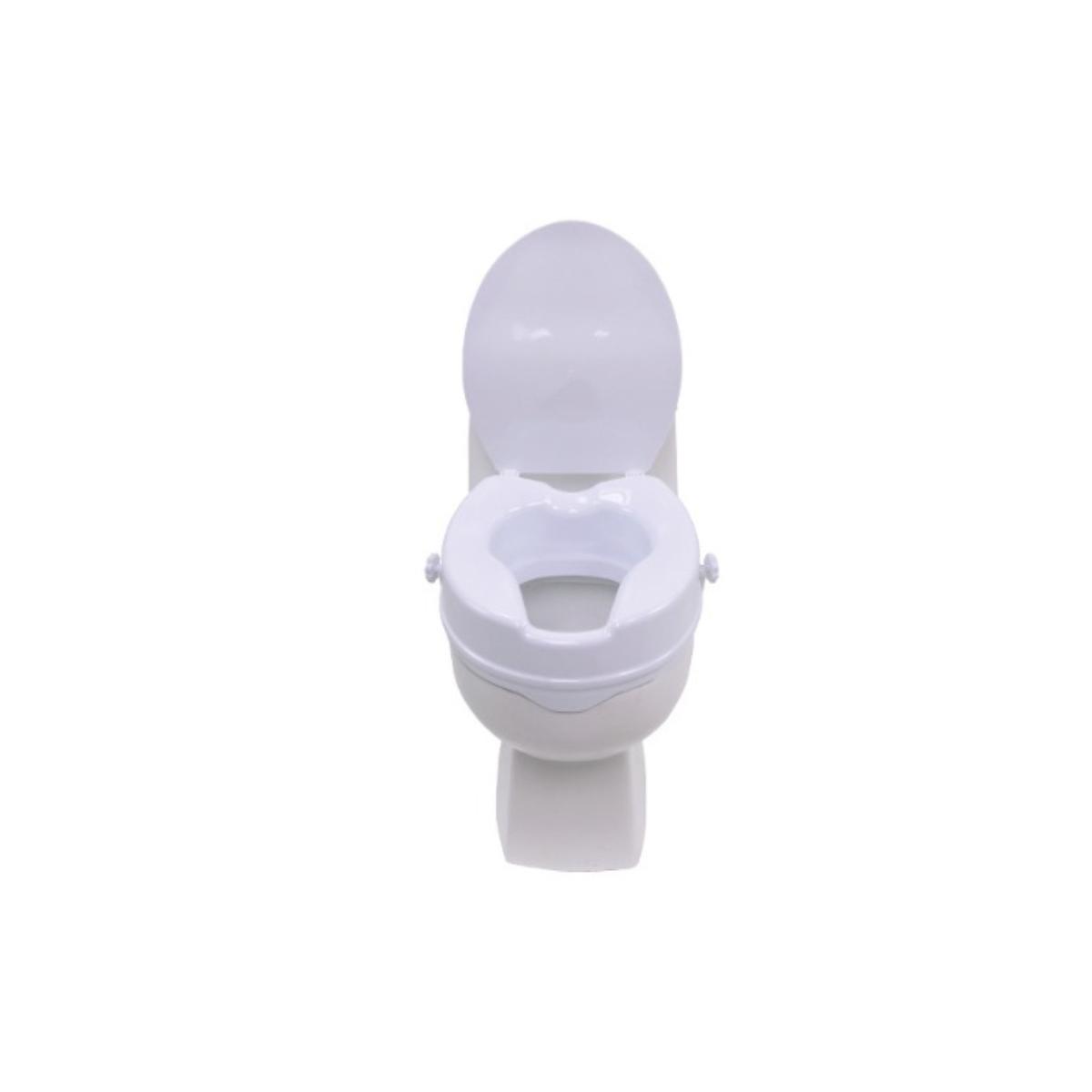 4” Raised Toilet Seat W/Lid