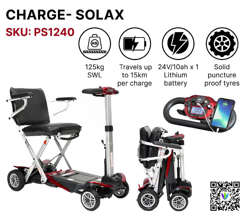 Solax-Charge Mobility Scooter