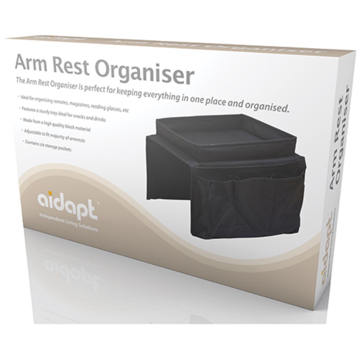 Arm Rest Organiser