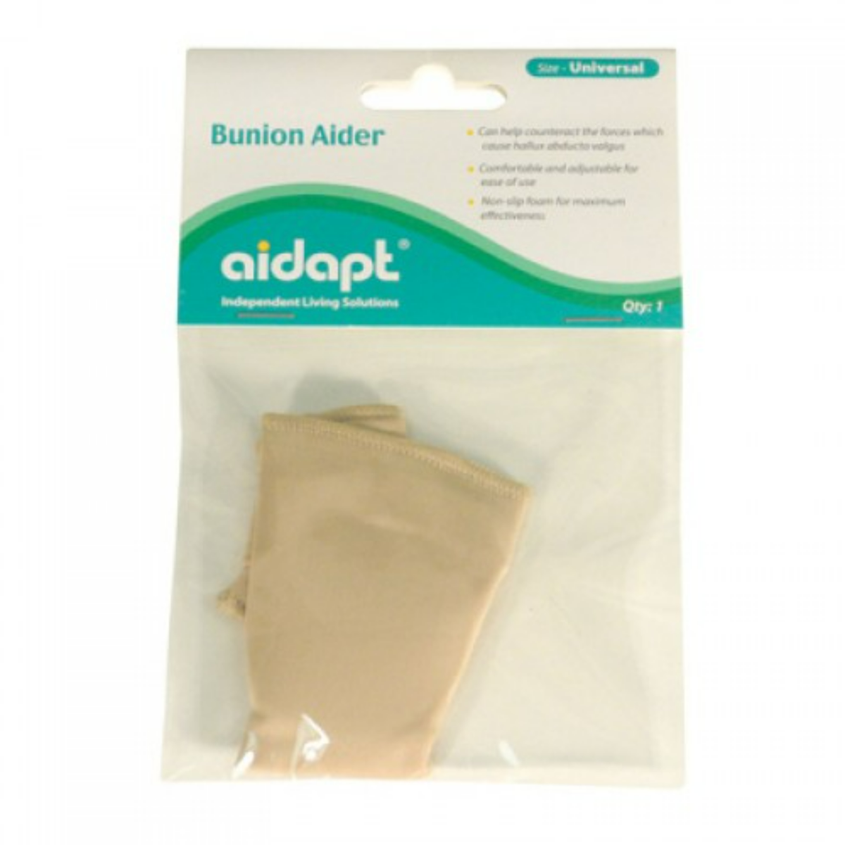 Bunion Elasticated Sleeve with Gel Padding