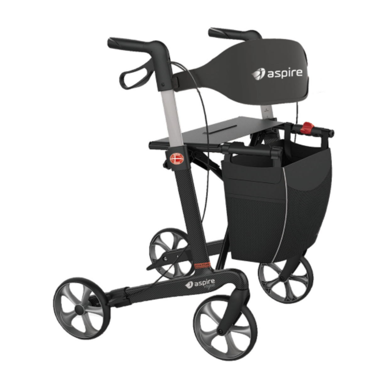 Aspire Vogue Carbon Fibre Seat Walker