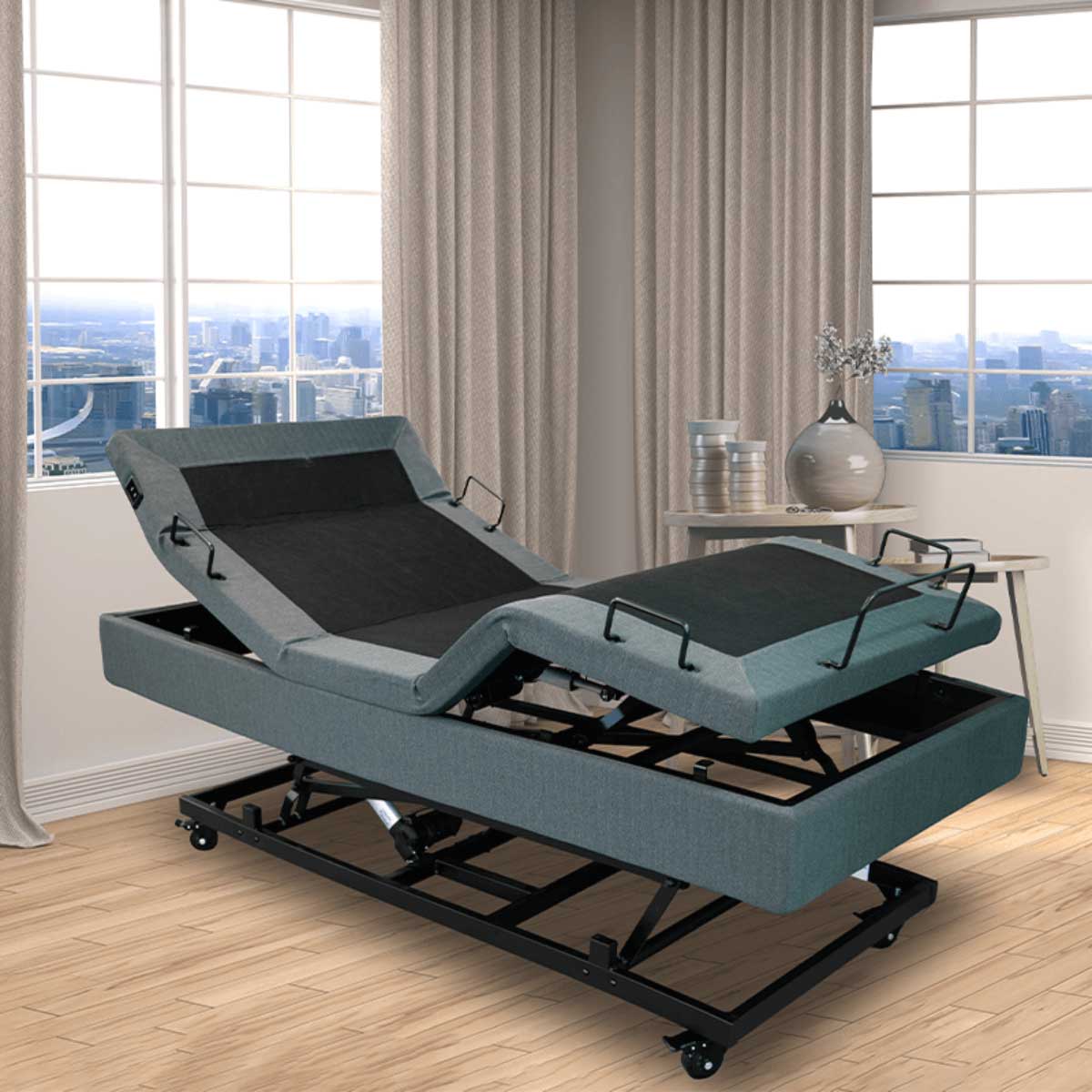 ErgoAdjust Delux Adjustable Bed - King Single (Hire)