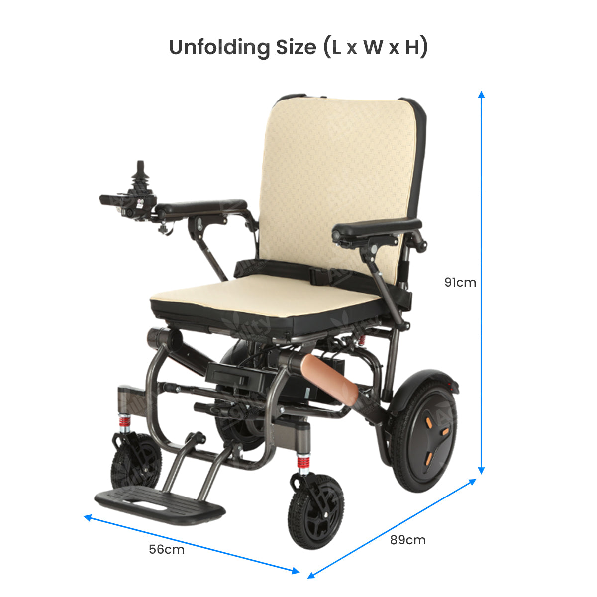 Bruno Lite Power Wheelchair – Lightweight & Easy Everyday Use
